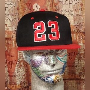 NEW Men's Unisex "23" Basketball- inspired Snapback Fashion Hat Size: OSFM